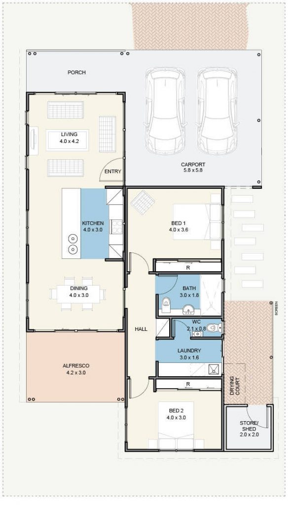 Harrier Floorplan