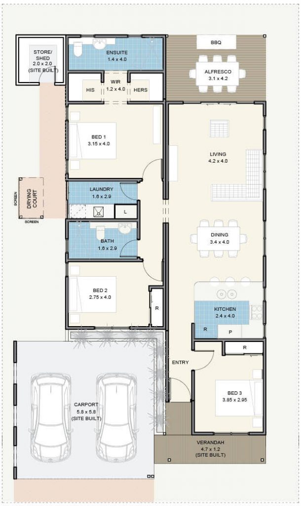 Kingfisher Floorplan