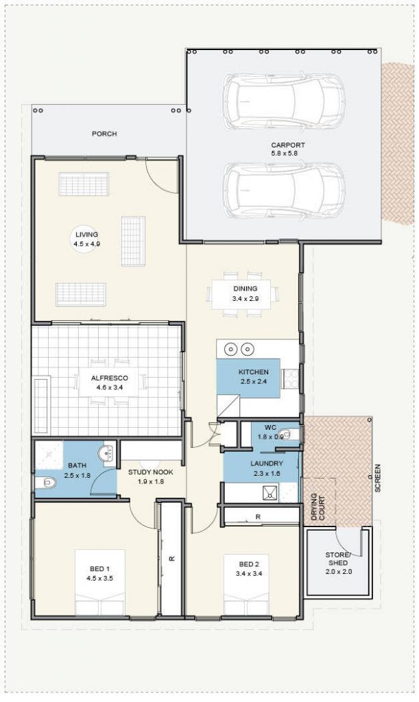 Sandpiper Floorplan