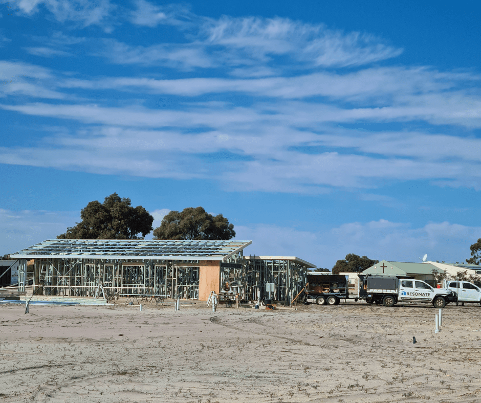 Construction progresses at Edenlife Australind.