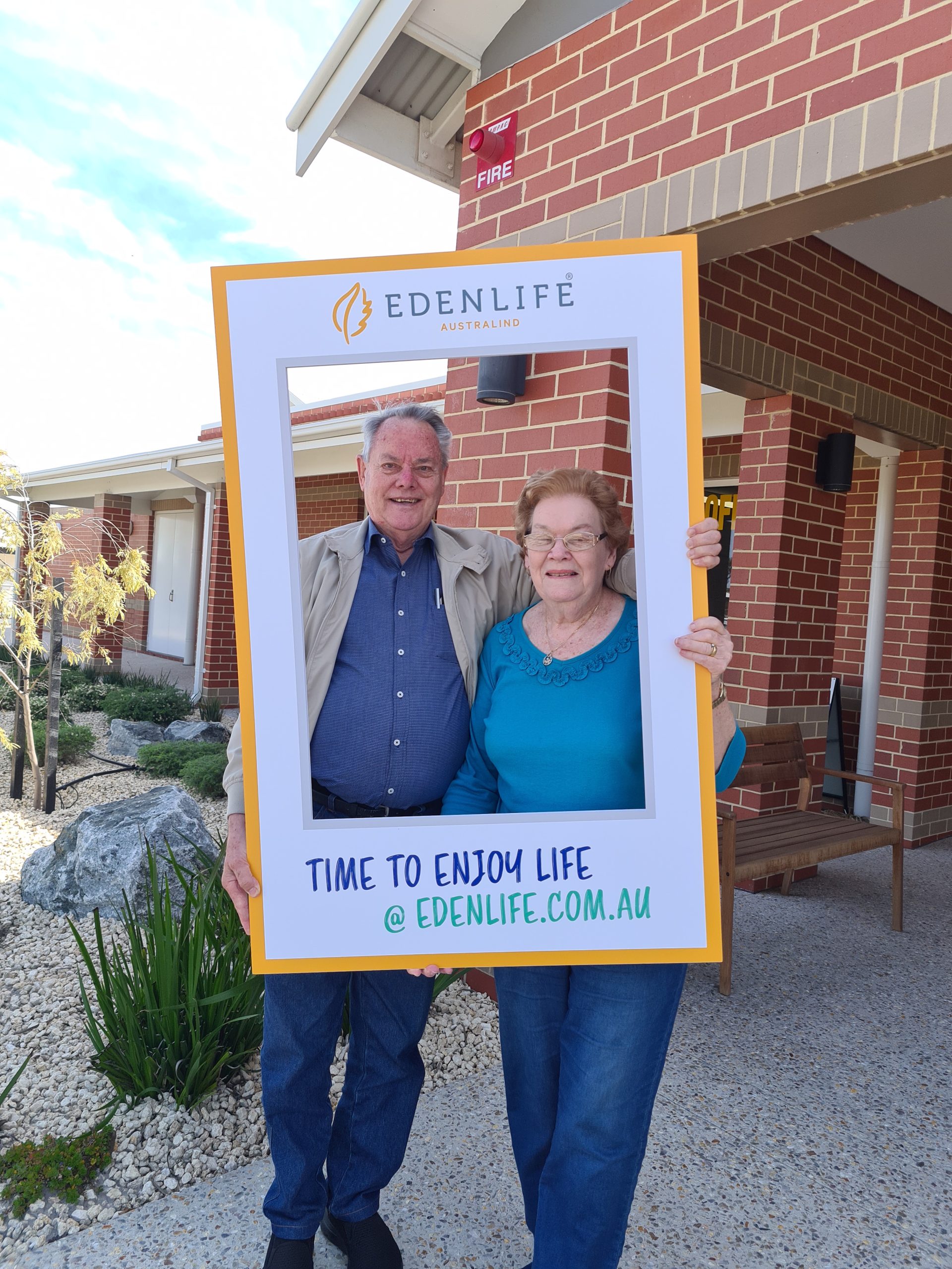 Edenlife Australind residents, Frank & Carol