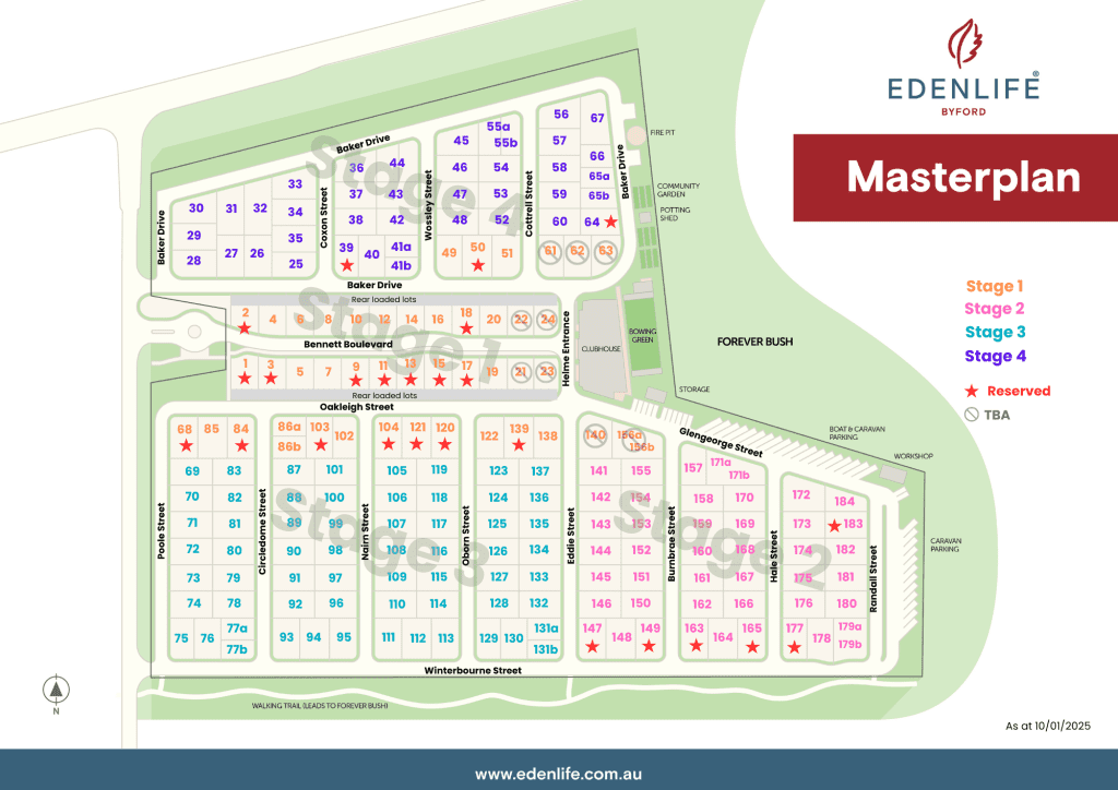 Edenlife Byford masterplan